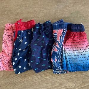 Bundle of Boys Bathing Suits - 3T and 4T